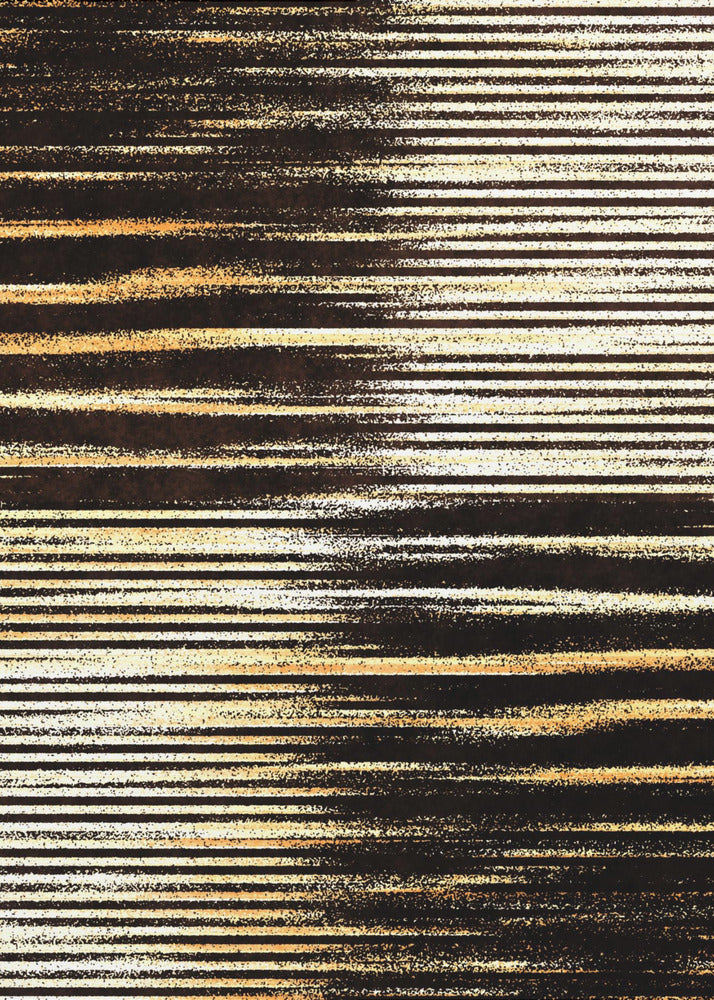 Zwarte en gouden horizontale lijnen | Poster