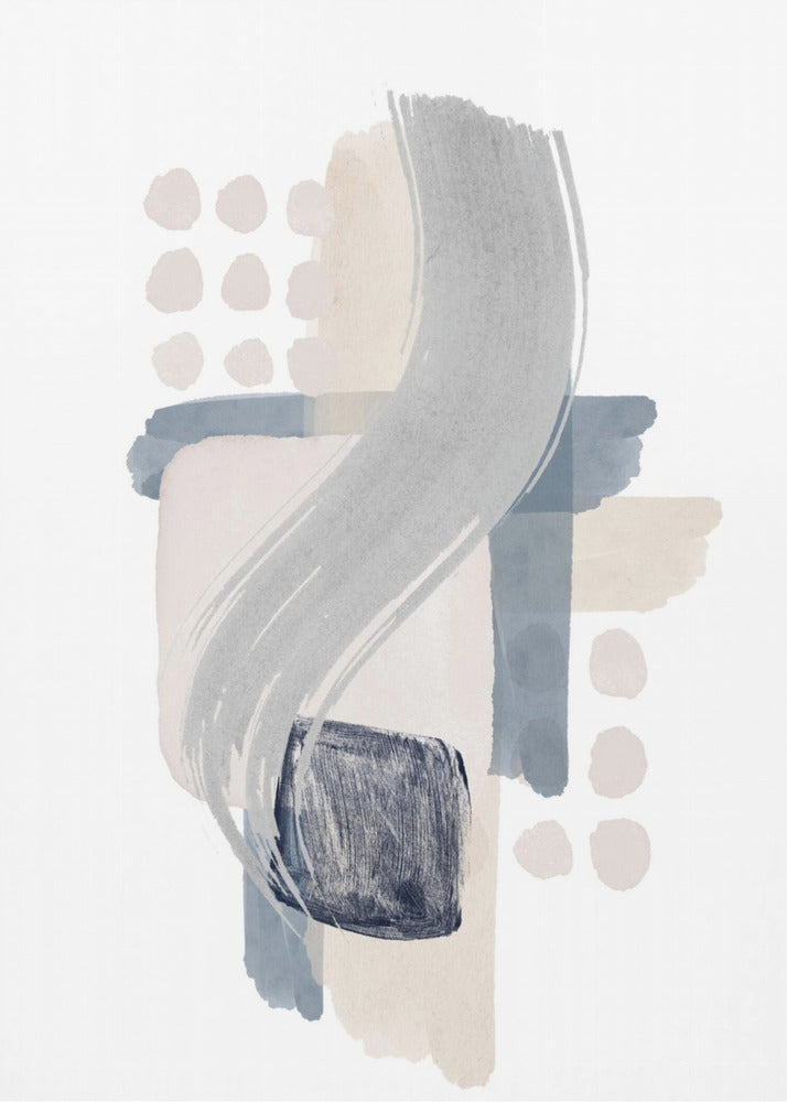 Blauwe Sereniteit 2 | Poster