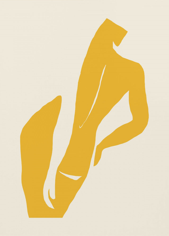 Gouden silhouet | Poster