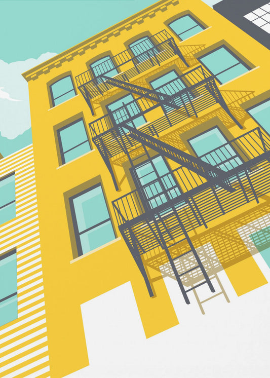 NYC Brooklyn Geel | Poster
