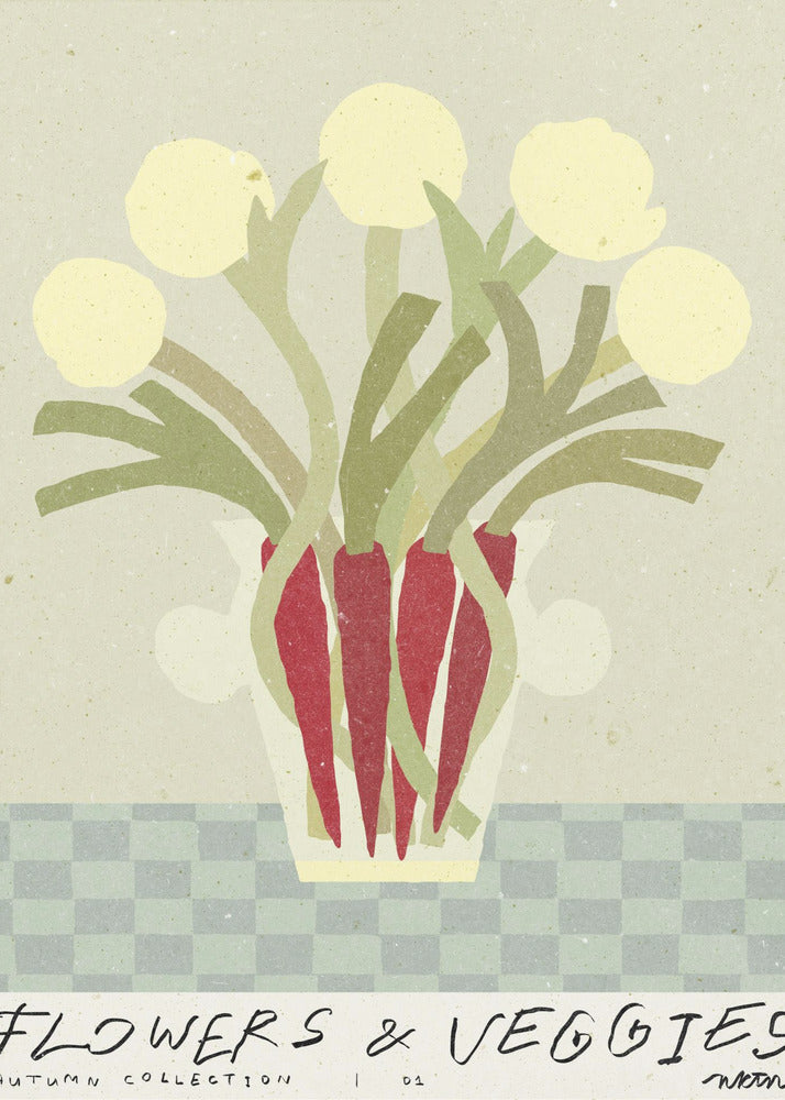 Bloemen & Groenten 01 | Canvas