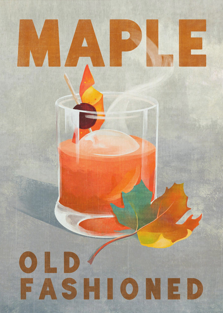Esdoorn Old Fashioned Cocktail | Poster