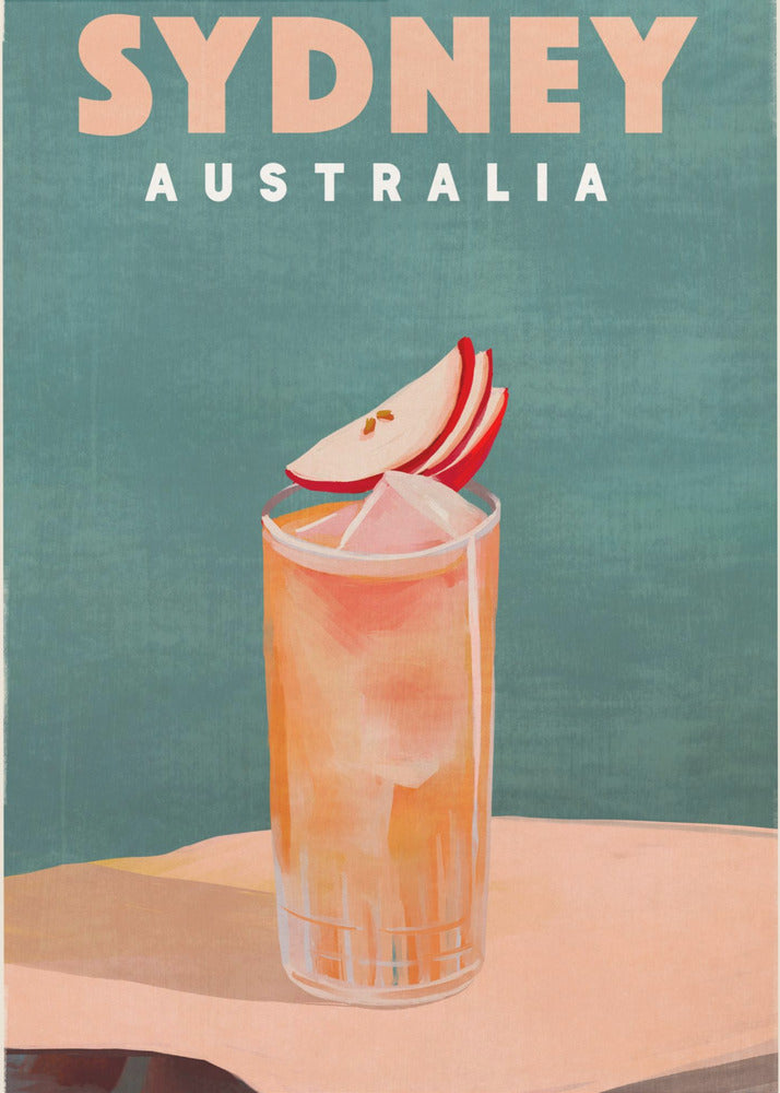 Sydney, Australië Cocktailbar Decor | Poster