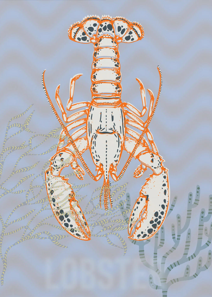 Zeekreeft Neptunus' vreugde | Poster