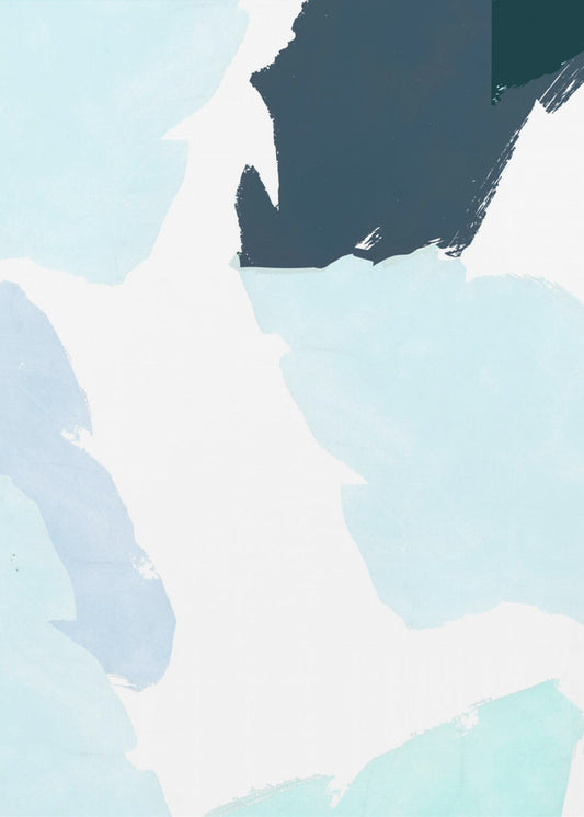 Blauwe stalen 2 | Poster