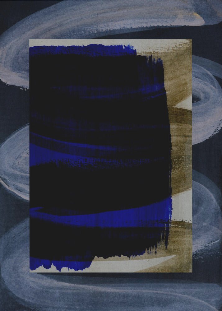 Abstracte penseelstreken 165 | Canvas