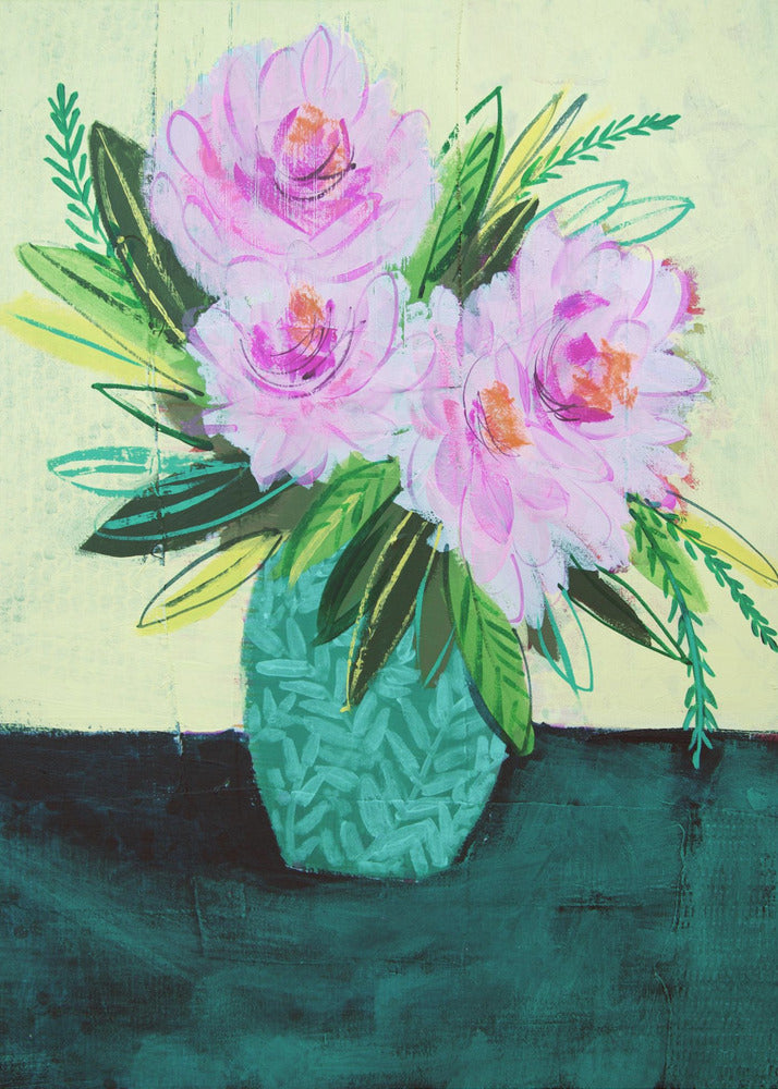 Rozenarrangement II | Canvas