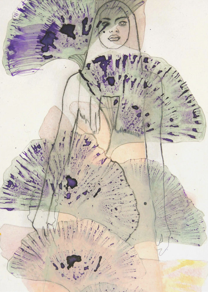 Ginkgobladeren ets | Canvas