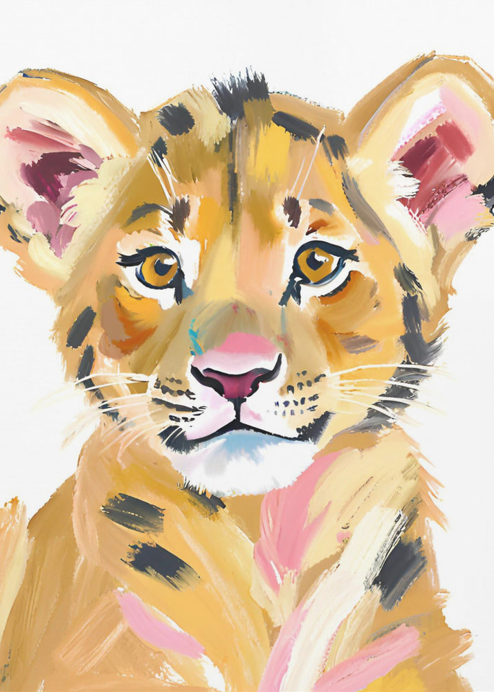 Tijgerbaby | Canvas