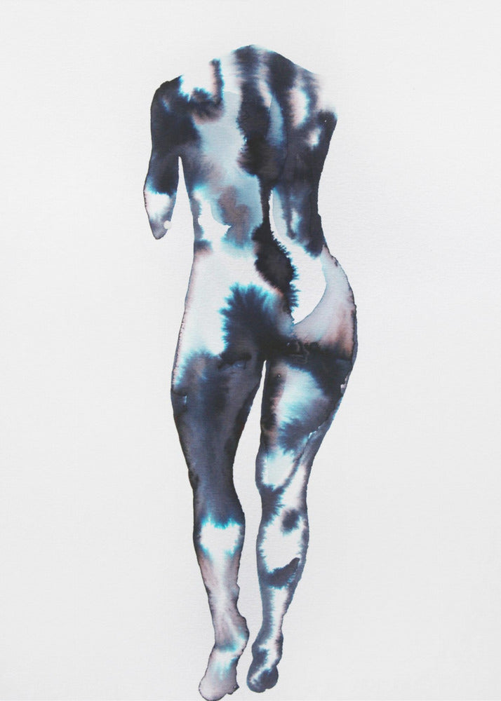 Figuur Weglopend (zonder hoofd) | Canvas