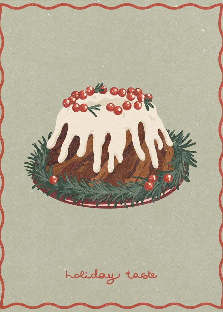 Kersttaart. Holiday Taste | Canvas