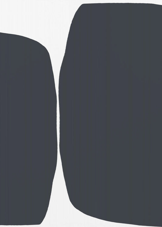 Bold Black Shapes | Poster