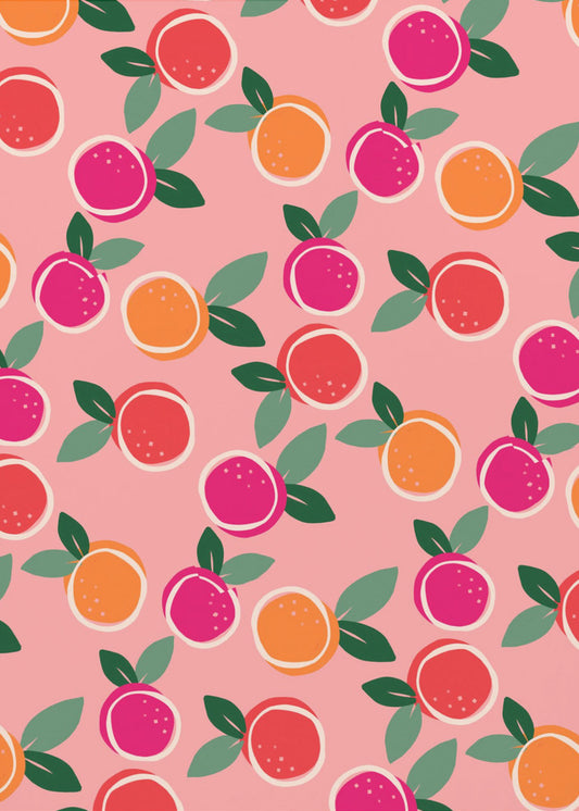 Zonsondergang Citrus Symfonie | Canvas