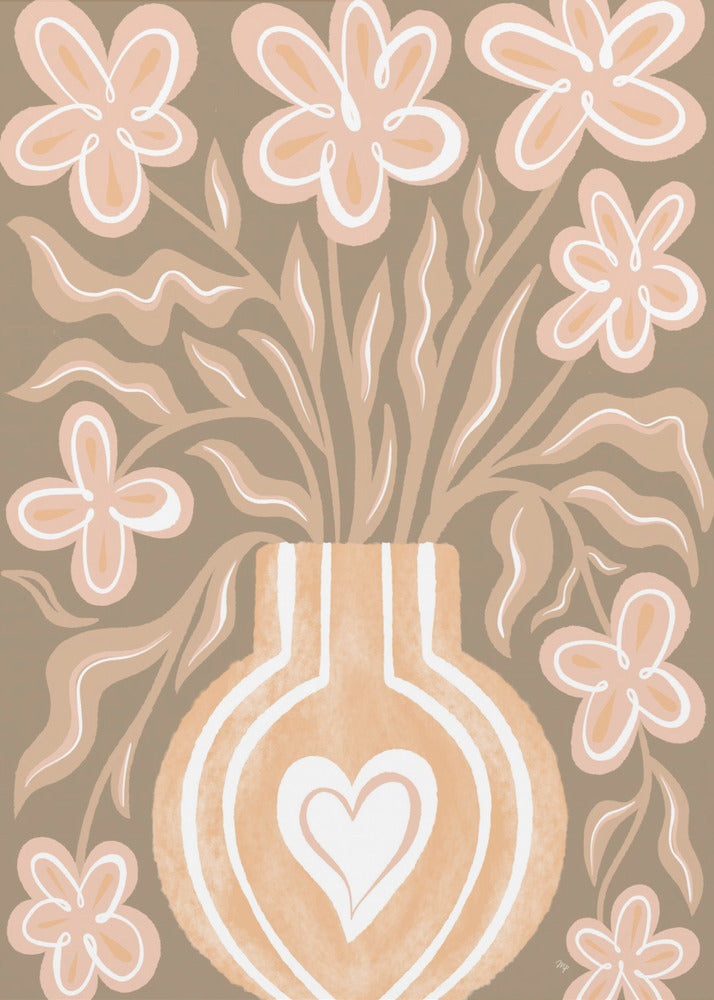 Kalme bloemen | Poster