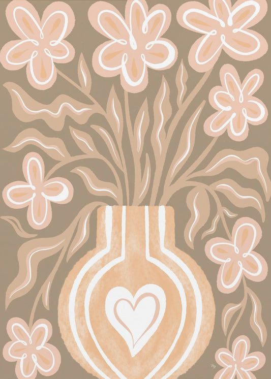 Kalme bloemen | Poster