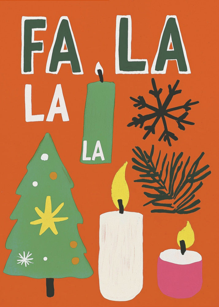 Feestelijke vreugde-uitbarsting | Canvas