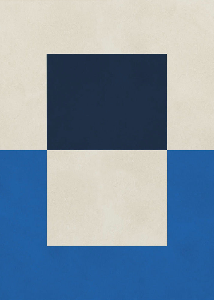 Overlappende geometrie 6 | Canvas