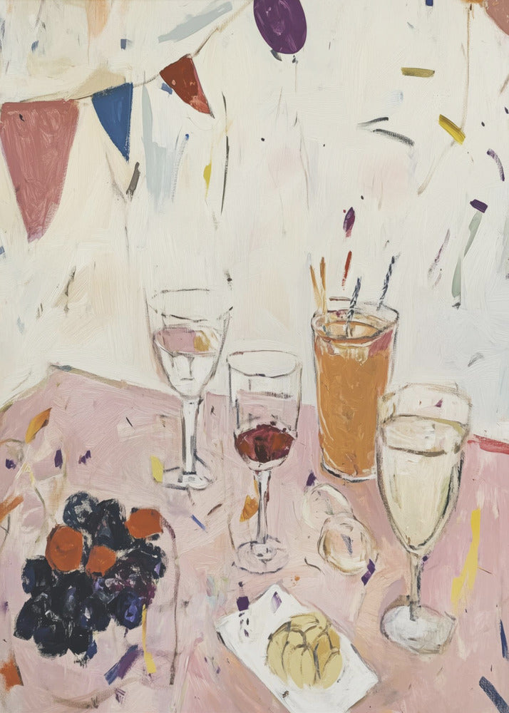 Feestelijke tafeldecoratie | Canvas