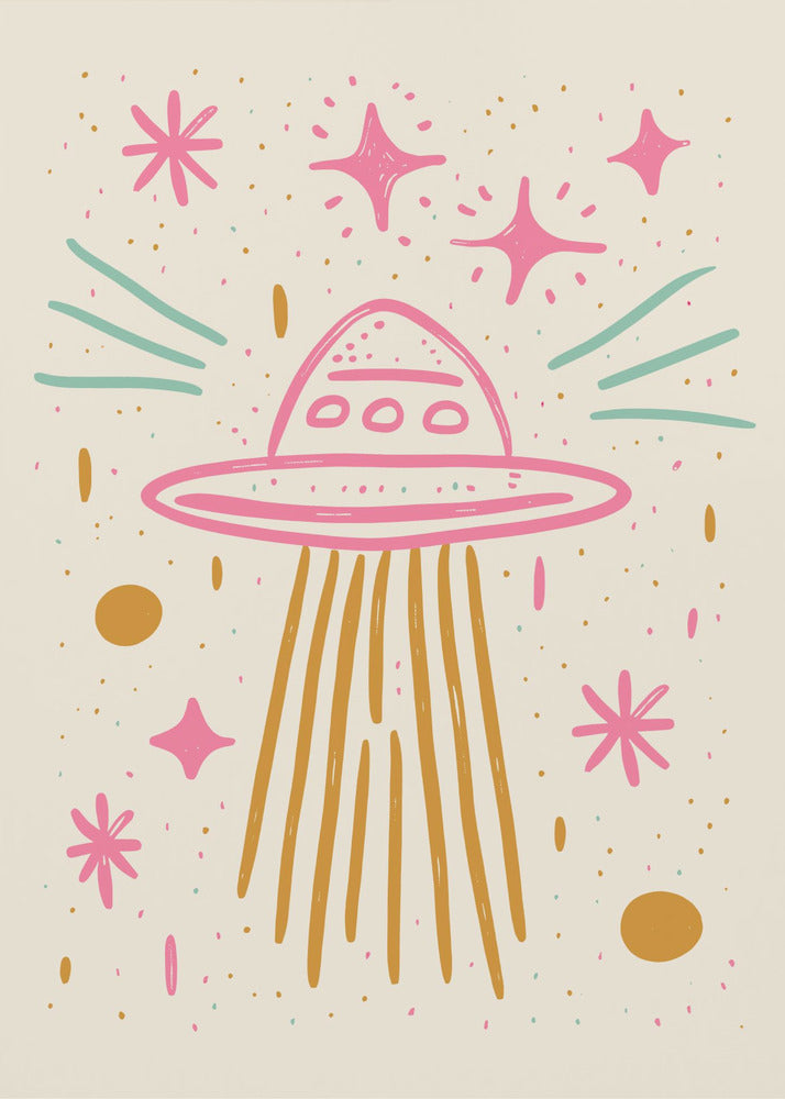 Kosmische Reis | Canvas