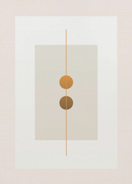 Dubbele balansharmonie | Canvas