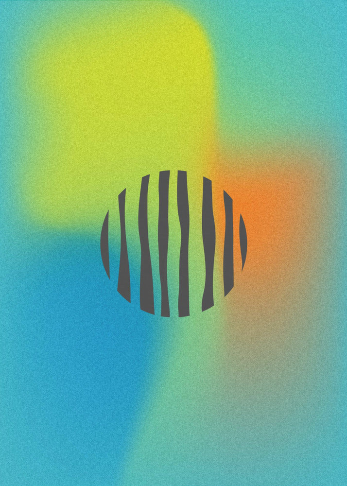 Kleurrijke echo's | Poster