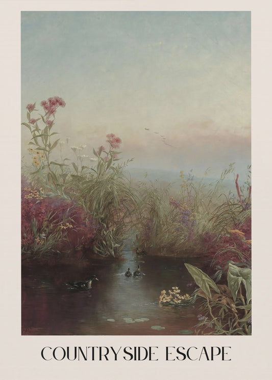 Plattelandsontsnapping nr. 1 | Poster
