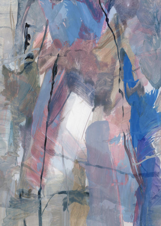 Abstract Zacht Profiel 2 | Canvas