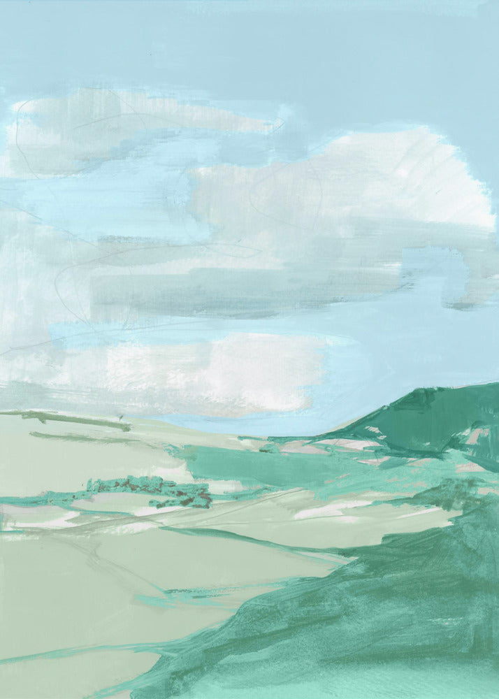 Big Sky Landschap Platteland Nr. 2 | Poster