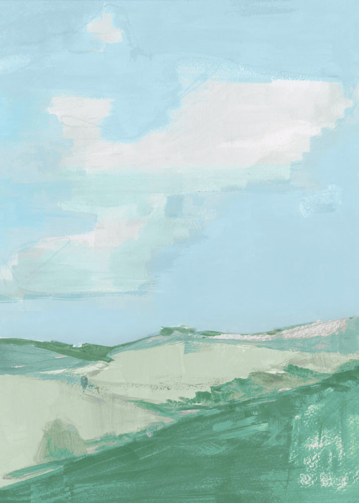 Big Sky Landschap Platteland Nr. 1 | Canvas