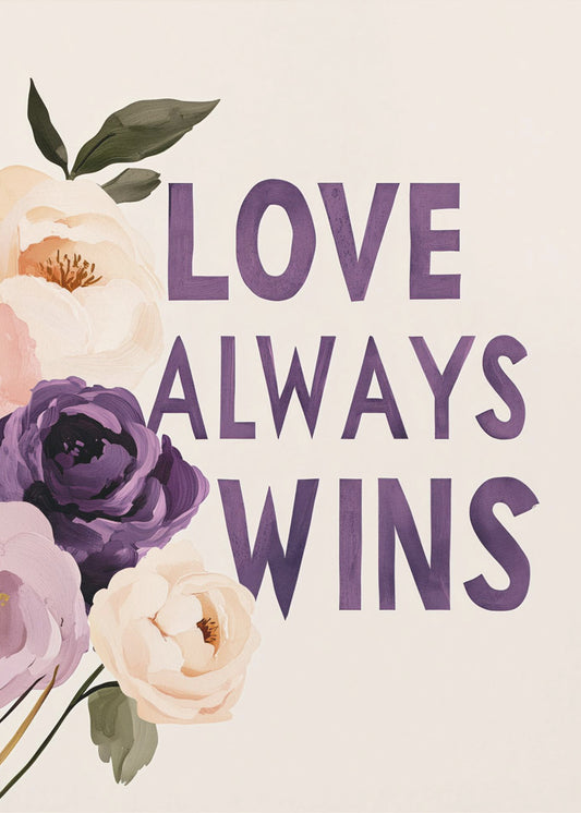 Victorious Blooms | Poster