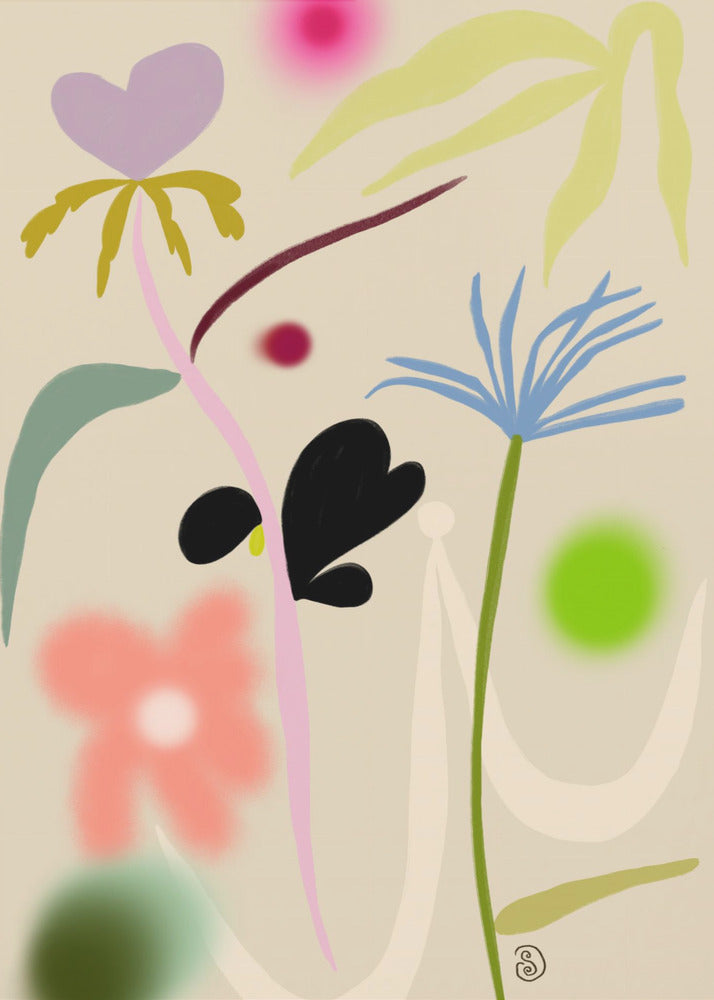 STILLE BLOEMEN DANSEN | Canvas