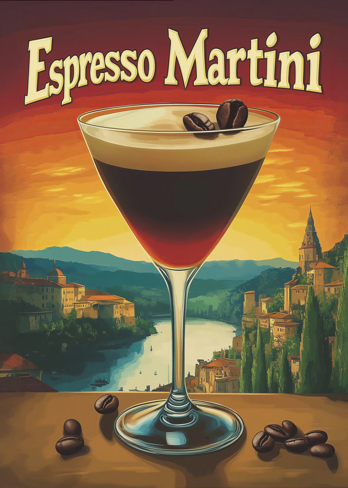 Espresso Martini Vintage | Canvas