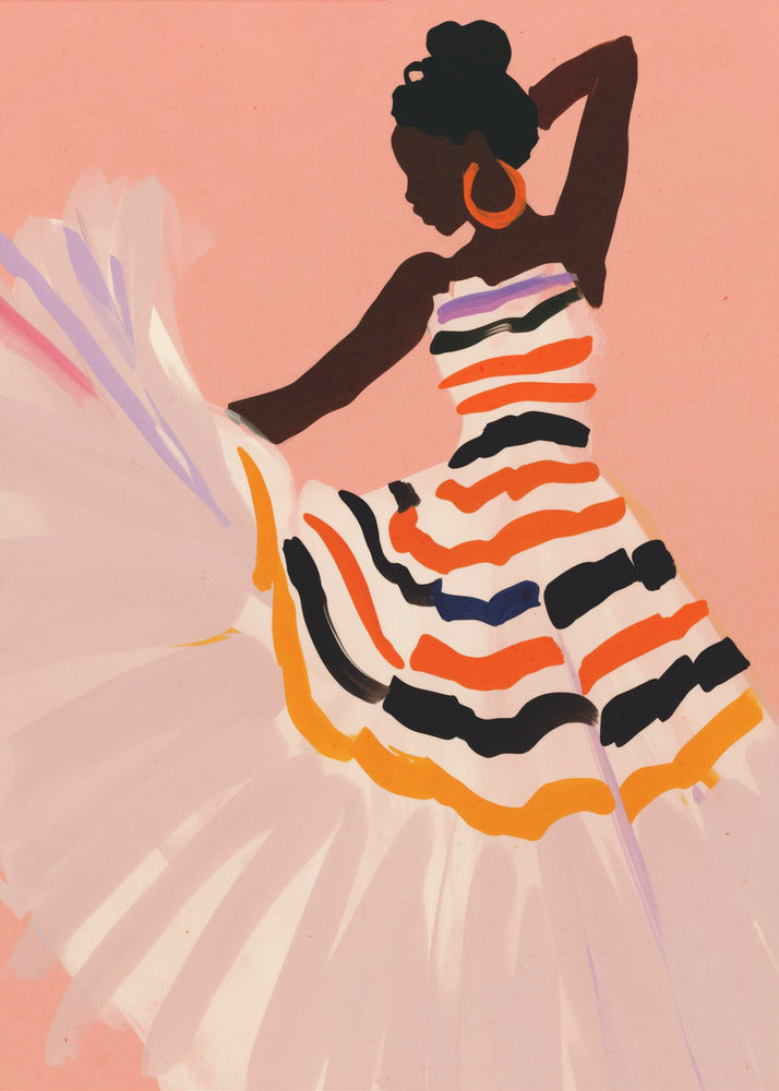 Dancer's Flourish | Canvas