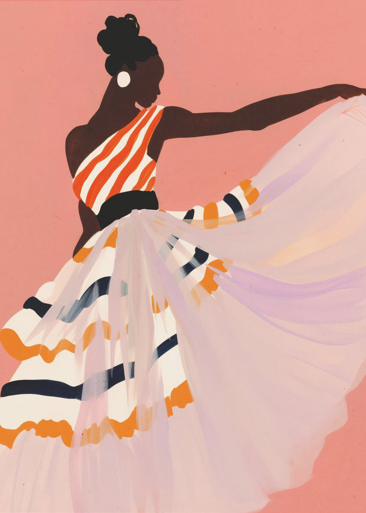 Dans van kleuren | Poster