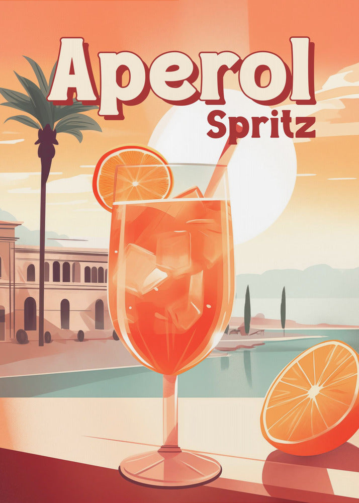 Aperol Spritz Tropisch | Canvas