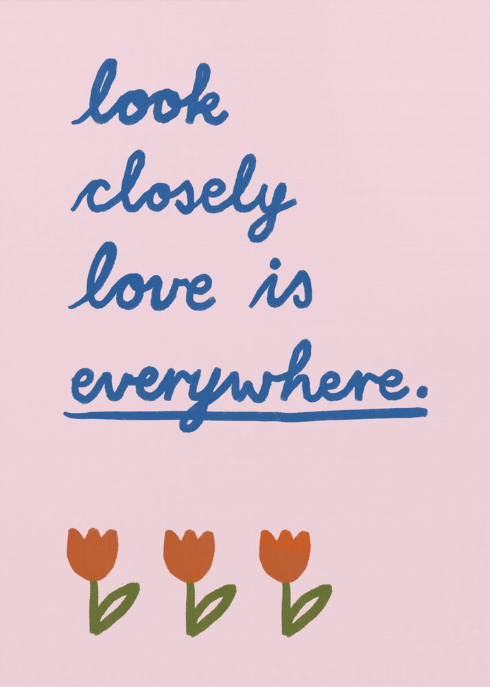 Liefde is overal 2 | Canvas
