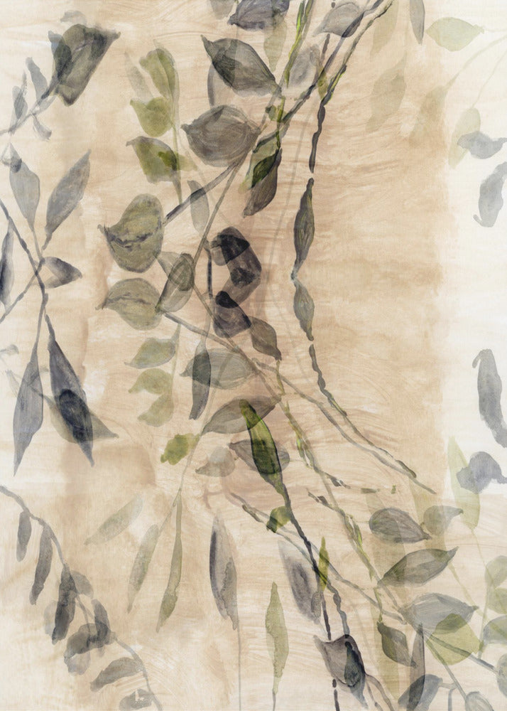 Colour Washed Leaves No3 | Poster