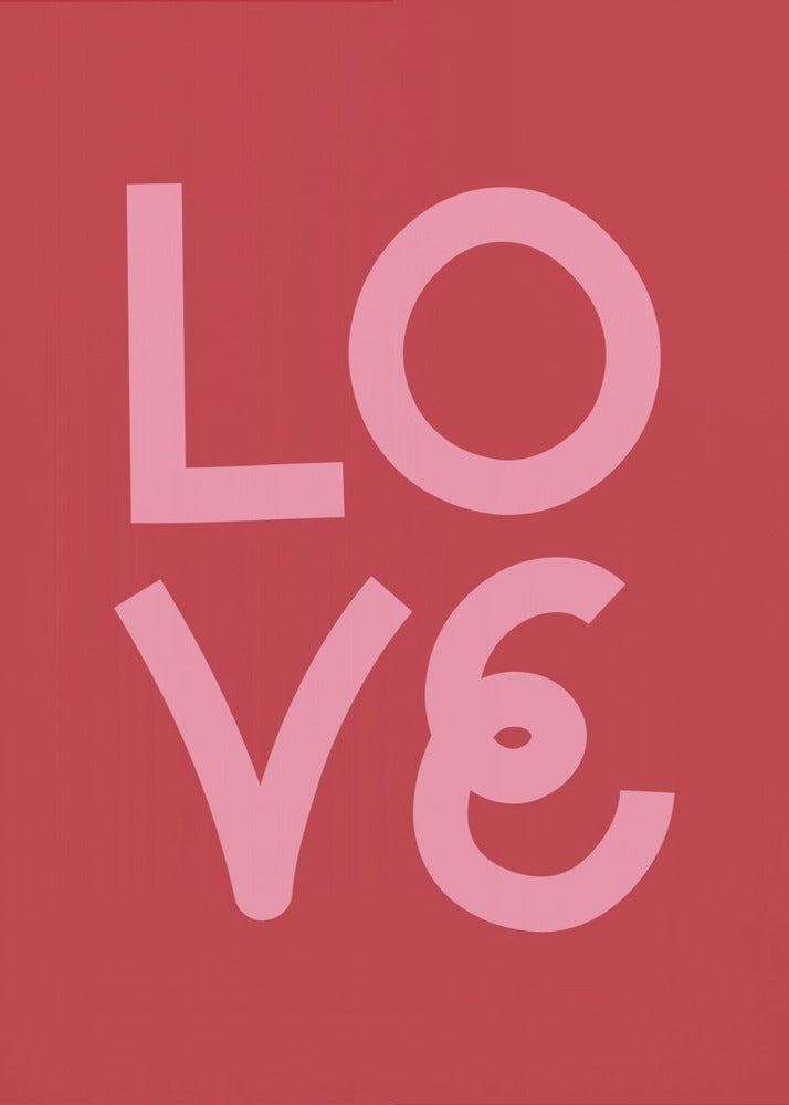 Liefde Rood | Canvas
