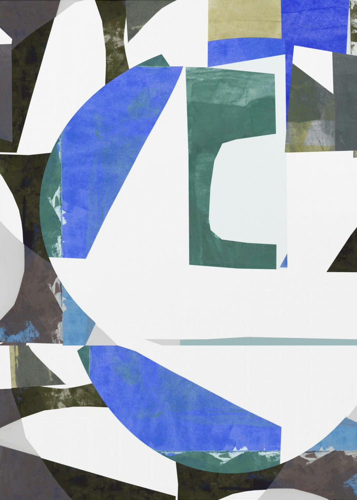 Abstracte uitsneden nr. 2 | Poster