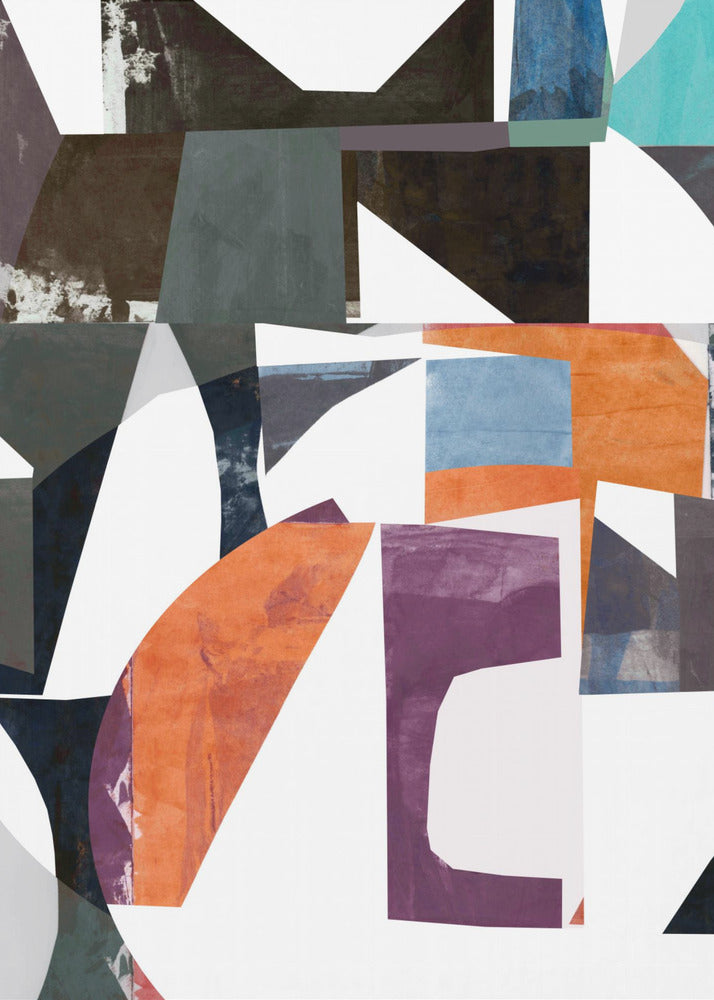 Abstracte uitsneden nr. 3 | Poster