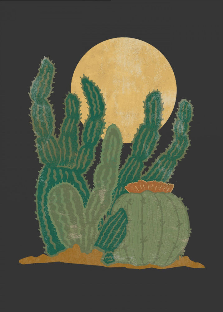 Moderne Americana en Cactus | Canvas