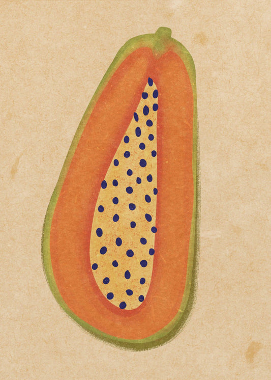 Simpele papaja | Poster