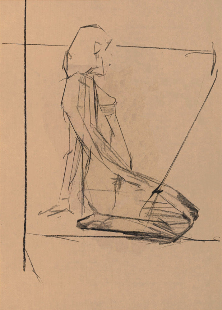 Etude Vrouwelijke No.5 | Canvas