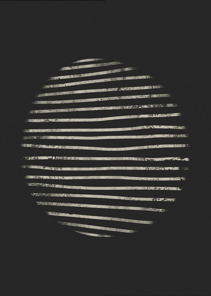 Middernachtwind Abstractie | Canvas