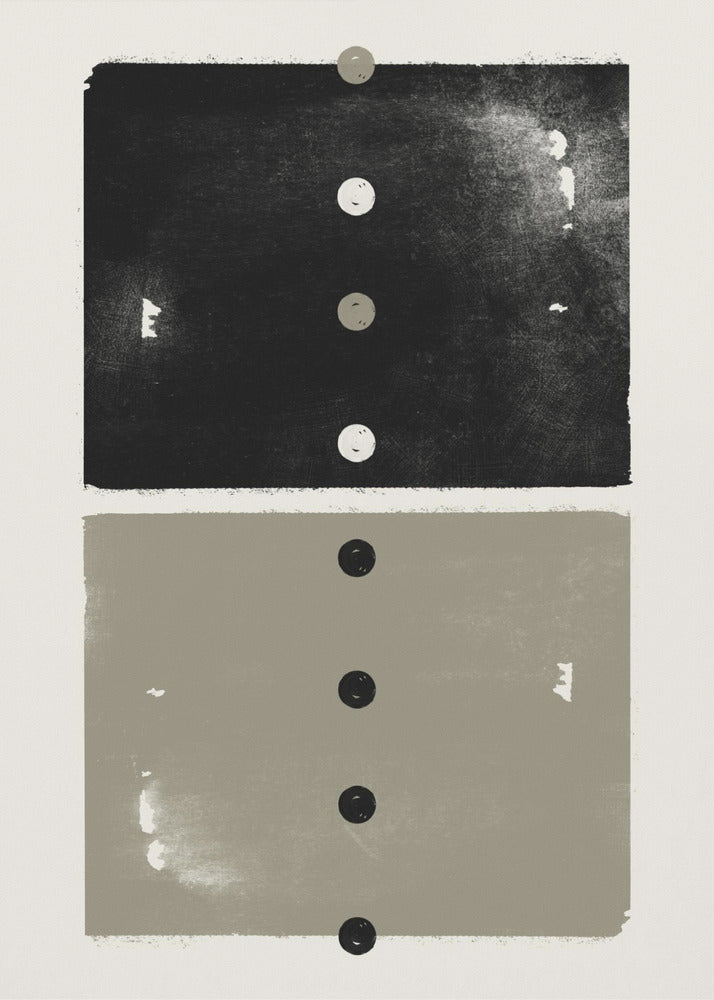 Abstractie van de avondbijeenkomst | Poster