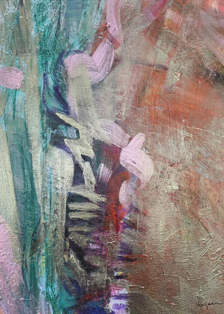 Mystieke penseelstreken | Canvas