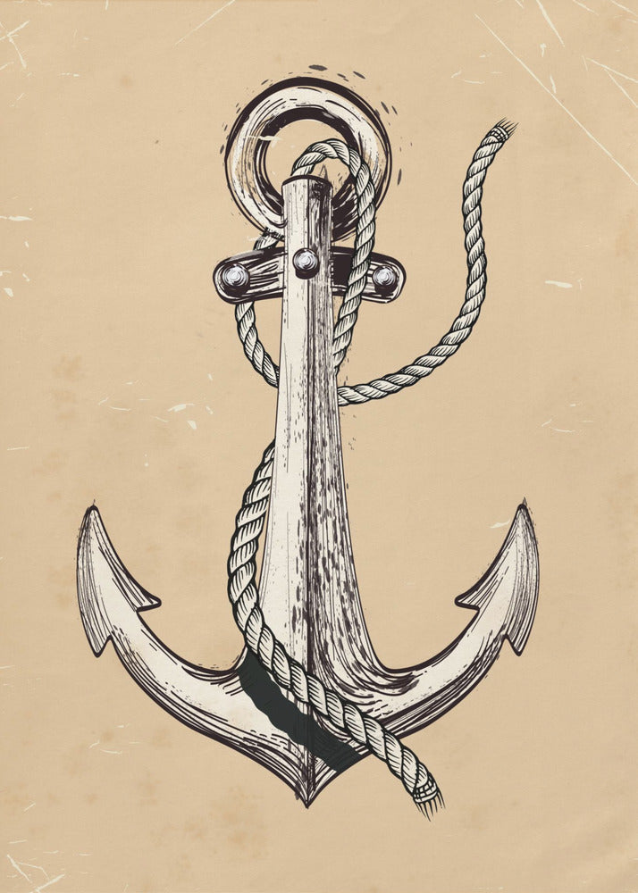 Nautisch ankerverhaal | Canvas