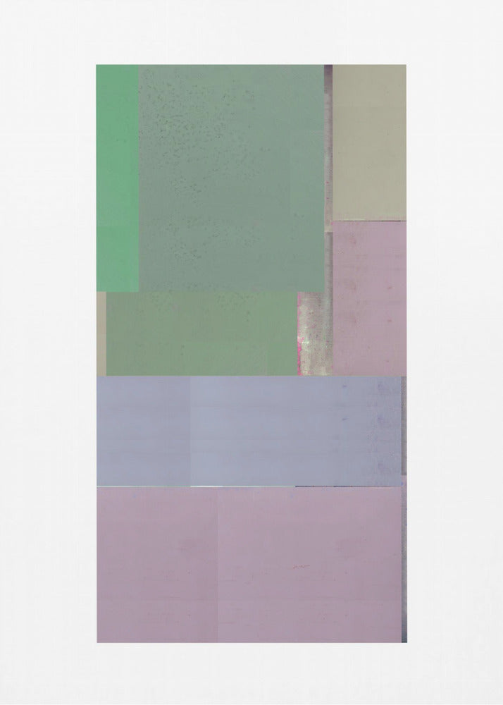 Abstracte textuurcompositie 3 | Poster