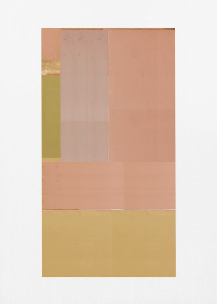 Abstracte textuurcompositie 4 | Poster