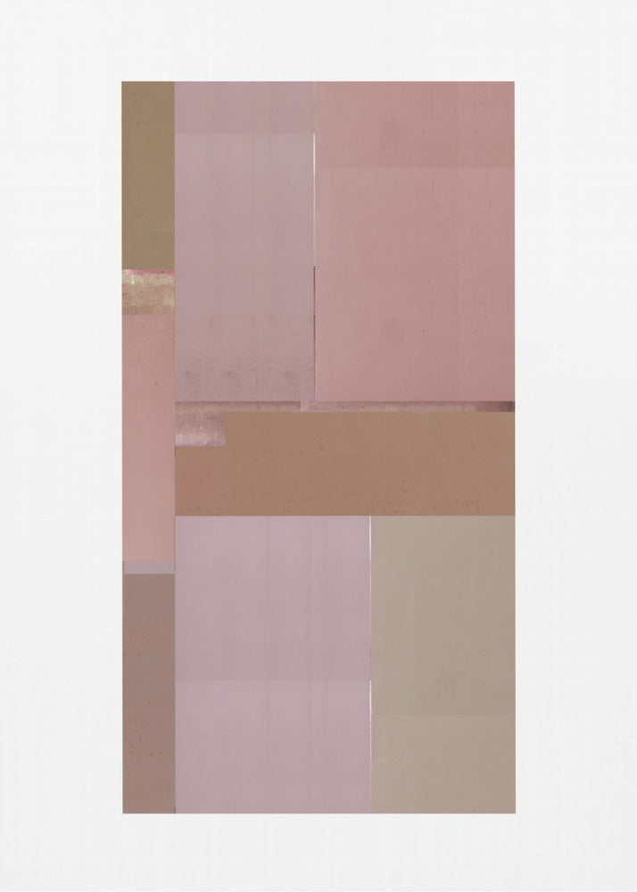 Abstracte textuurcompositie 7 | Poster